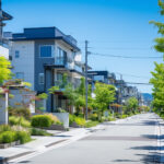 夏着のにこやかな女性