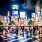 刺激的なエネルギーが感じられる大都市の夜景