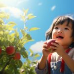 地上を照らす未確認飛行物体