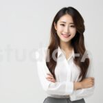 美人な女性社員