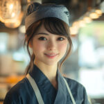 飲食店で働く女性 NO.168243