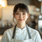 飲食店で働く女性 NO.168243