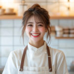 飲食店で働く女性 NO.168195