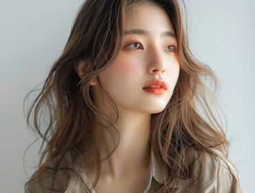 ロングヘアーの女性