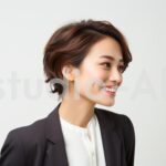 女性の証明写真イメージ