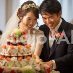 二人の愛が永遠に続く幸せな結婚式