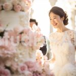 二人の愛が輝く感動の結婚式の光景