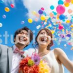 祝福の言葉と笑顔が結婚式を彩る