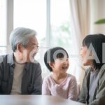 晴天の青空に広がる広大な雲海