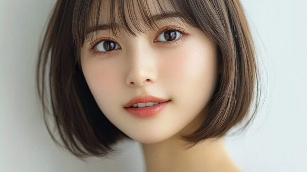 ショートカットの女性カットモデル