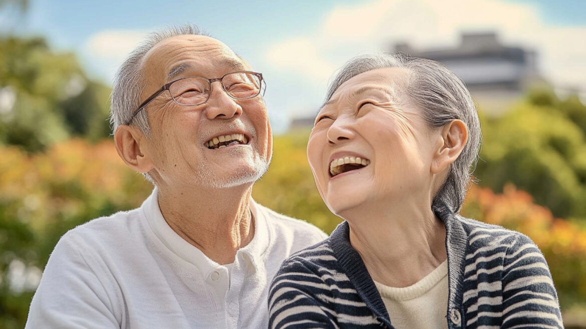 仲良しな老夫婦
